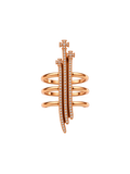 Nymora Triple Logo Ring