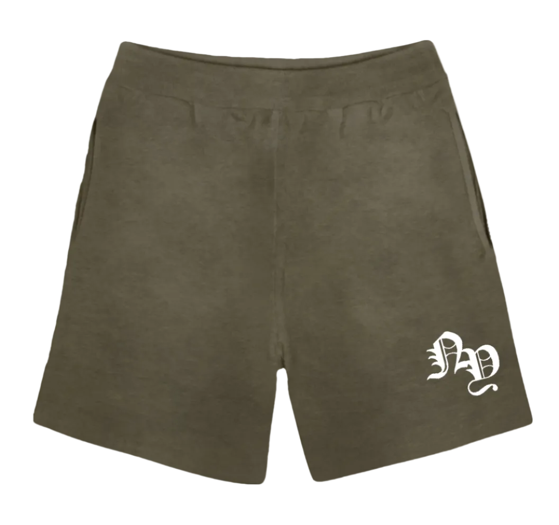 Nymora 3rd Logo Shorts Olive