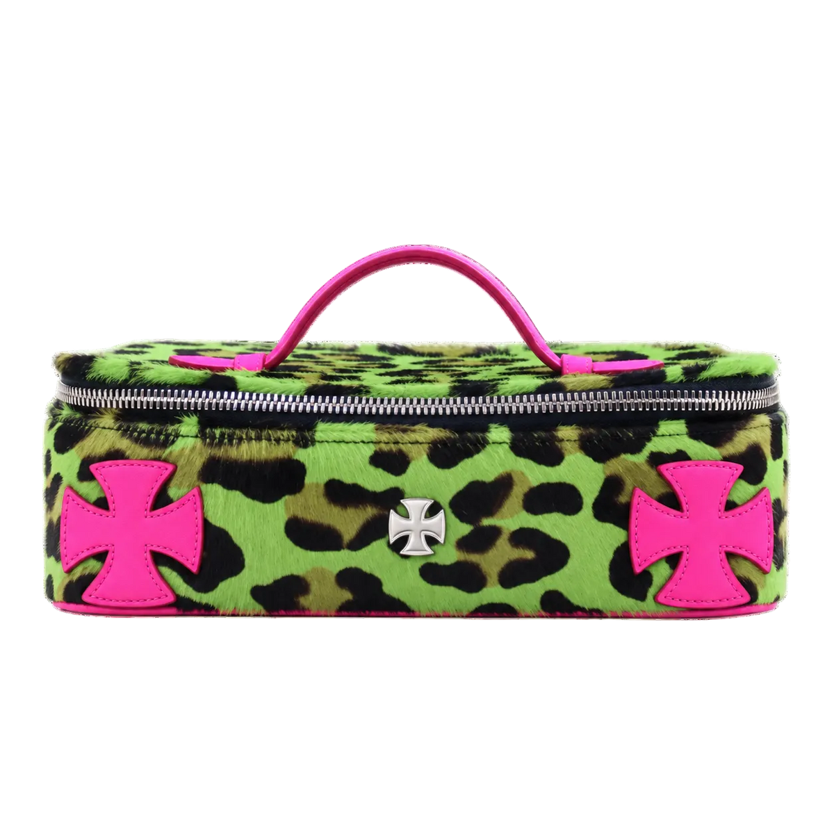 Nymora Neon Leopard Vanity Bag