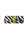Nymora Lime Zebra Clutch