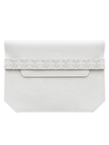 Nymora White Logo Pouch